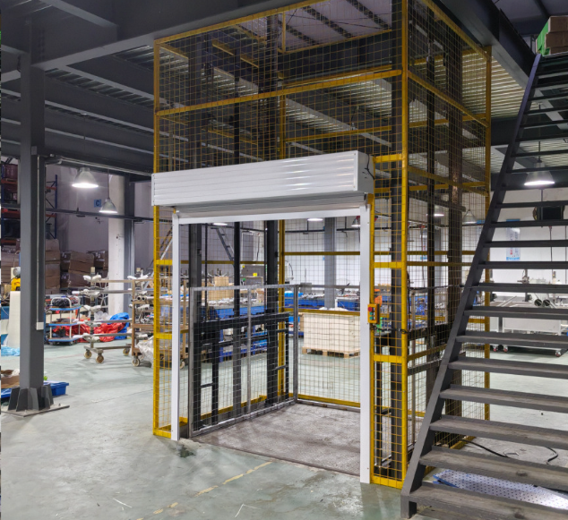 永丰食品厂物料提升